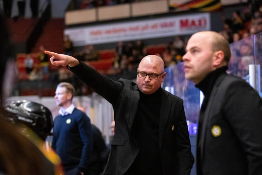 Brynäs tränare Henrik Glaas