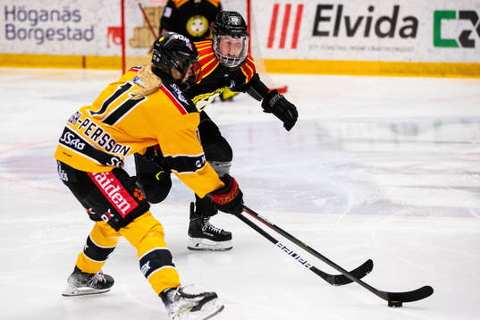 Luleås Josefine Persson och <Brynäs Rosa Lindstedt