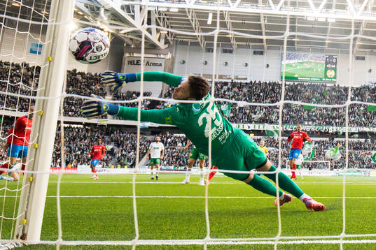 Helsingborgs målvakt Kalle Joelsson