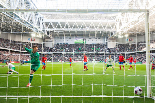 Helsingborgs målvakt Kalle Joelsson