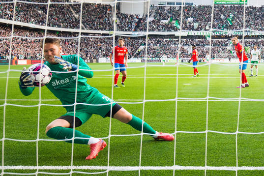 Helsingborgs målvakt Kalle Joelsson