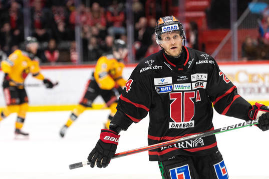 Örebros Jani Lajunen deppar