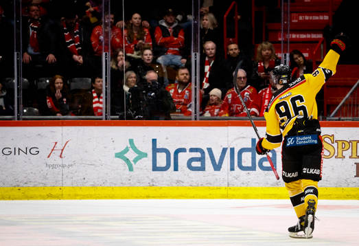 Luleås Pontus Andreasson jublar