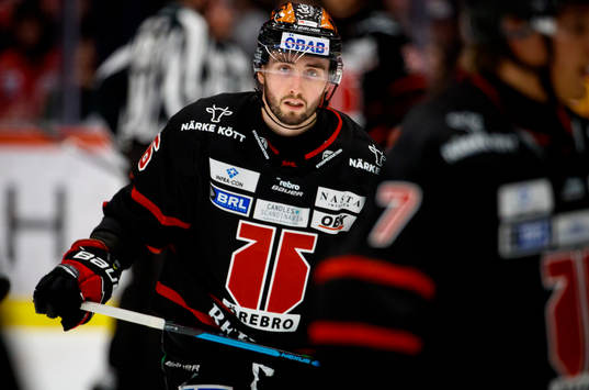 Örebros Daniel Audette deppar