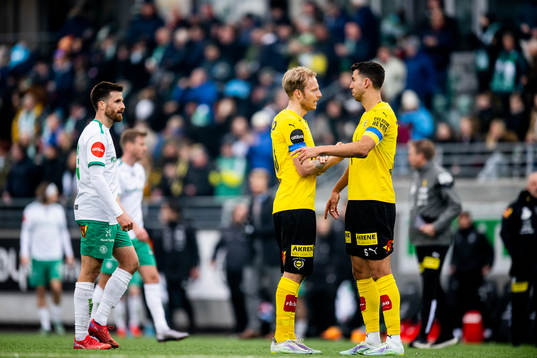 Gjermund Åsen and Vetle Winger Dragsnes of Lillestrøm