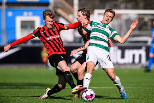Brommapojkarnas Gustav Sandberg Magnusson och Simon Gefvert
