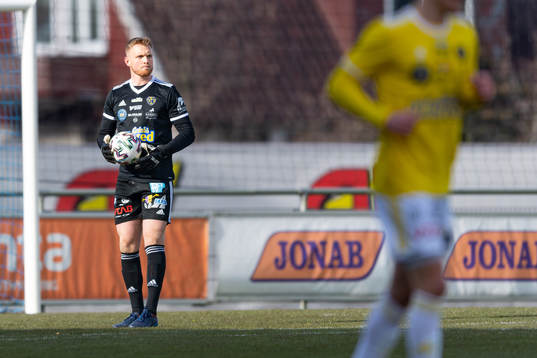 Falkenbergs målvakt Tim Erlandsson