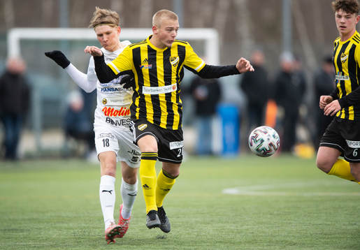 IFK Hässleholms Olle Kjellman Olblad i matchen i div. 2
