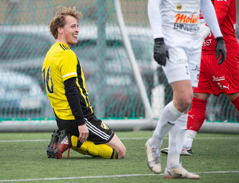 IFK Hässleholms Robin Strömberg  i matchen i div. 2