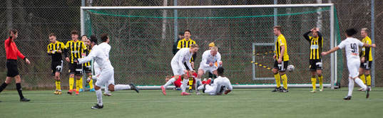 e minuten i matchen i div. 2 Södra Götaland mellan IFK