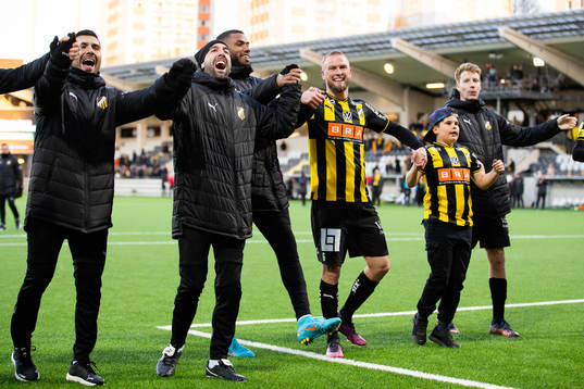 Häcken jublar