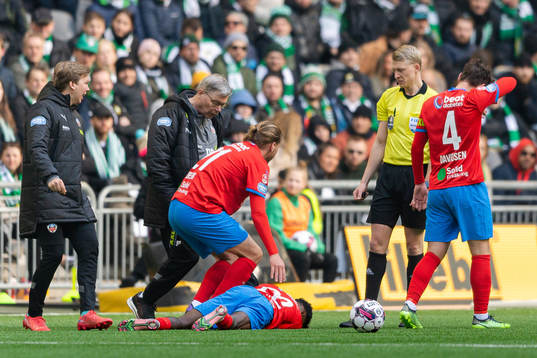 Helsingborgs Taha Ali har ont