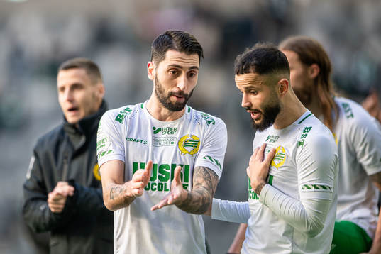 Hammarbys Nahir Besara och Mohanad Jeahze