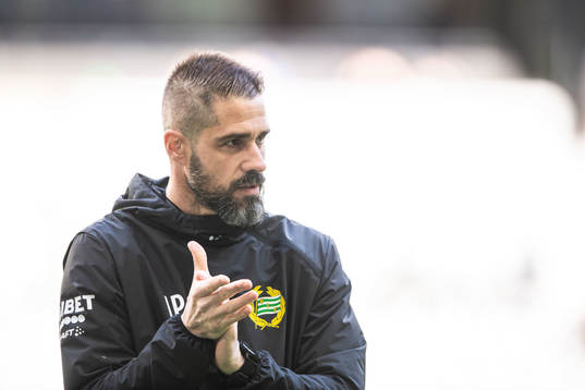 Hammarbys assisterande tränare Ivan Piñol Zoroa