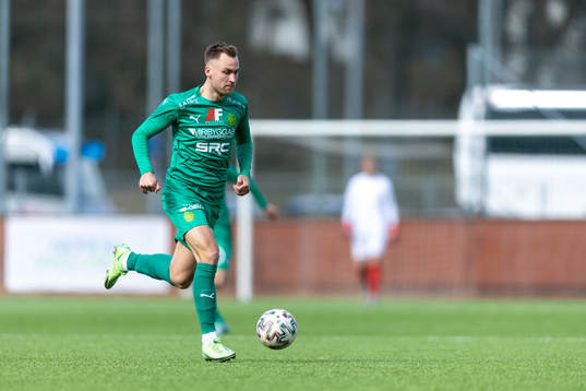 under fotbollsmatchen i Ettan södra mellan Qviding och BK