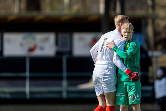 Olympics målvakt Jesper Andersson och Melker Widell