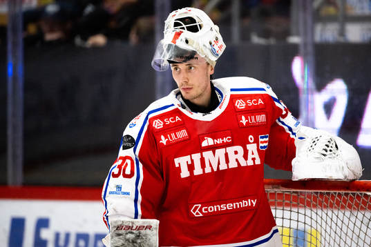 Timrås målvakt Jacob Johansson
