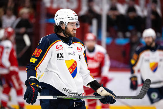 Djurgårdens Eric Gelinas deppar