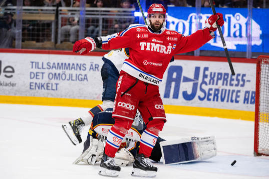 Timrås Robin Hanzl jublar