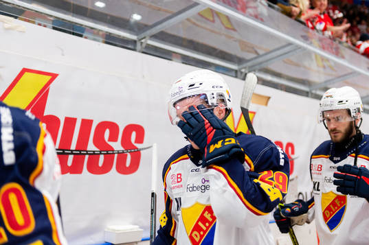 Djurgårdens Sebastian Strandberg deppar