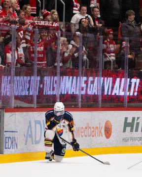 Djurgårdens William Eklund deppar