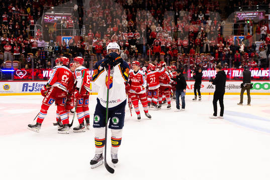 Djurgårdens Dick Axelsson deppar
