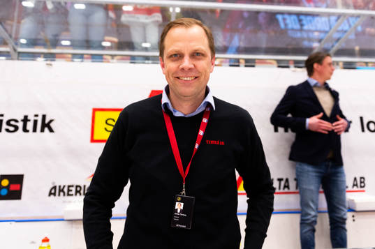 Timrås klubbchef Jonas Torines