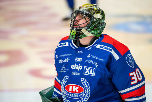 Oskarshamns målvakt Tomas Rydén
