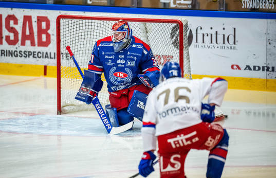 Oskarshamns målvakt Tim Juel