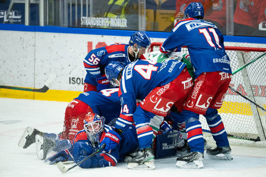 Oskarshamns målvakt Tim Juel