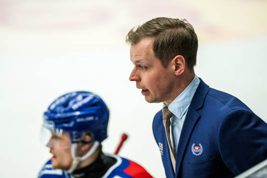 Oskarshamns tränare Martin Filander