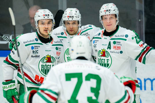 Rögles Brady Ferguson, Daniel Zaar och Anton Bengtsson