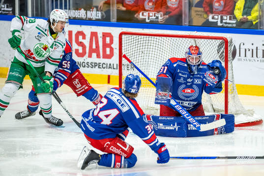 Rögles Dennis Everberg, Oskarshamns Philip Samuelsson samt