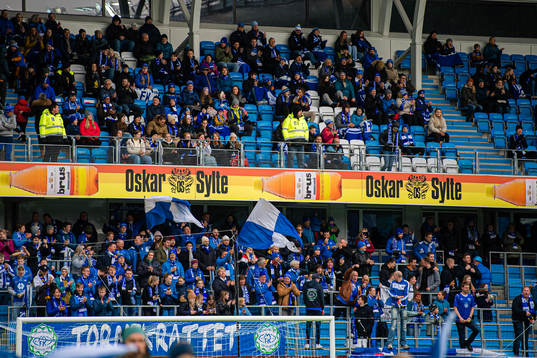 Spectators in the stands