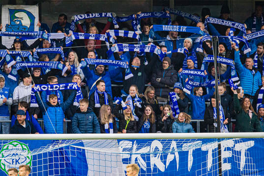 Spectators in the stands