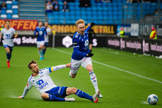 Ivan Tarek Fjellstad Näsberg of Vålerenga and Ola