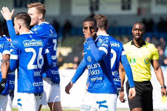 Trelleborgs Mohammed Saeid jublar