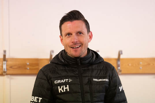 Trelleborgs tränare Kristian Haynes