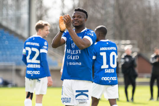 Trelleborgs Henry Offia jublar