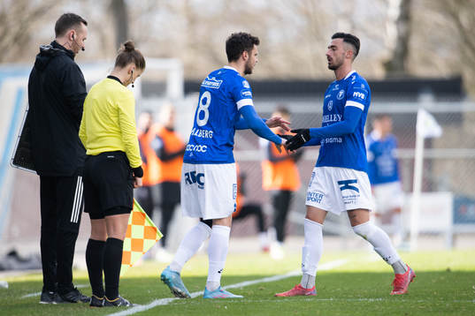 Trelleborgs Tom Wassholm och Simon Amin