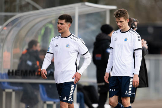 Utsiktens William Milovanovic och Lucas Hedlund deppar