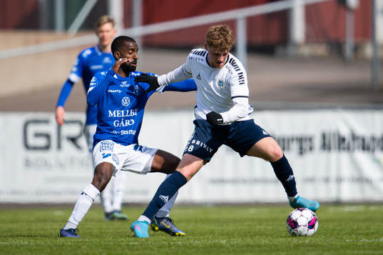 Trelleborgs Mohammed Saeid och Utsiktens Markus Björkqvist