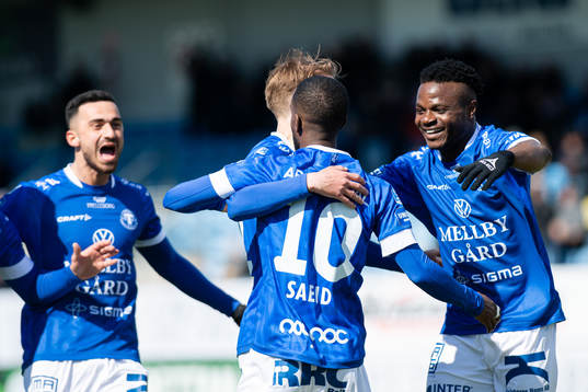 Trelleborgs Mohammed Saeid jublar