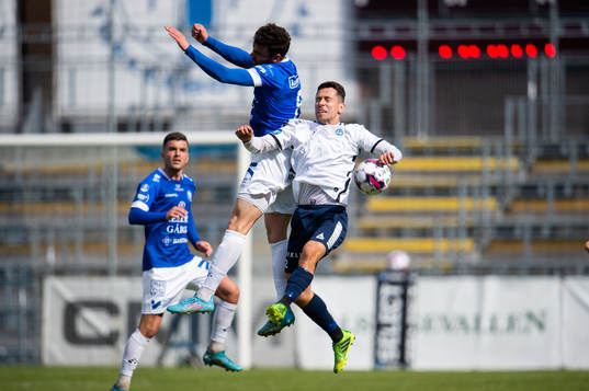 Trelleborgs Tom Wassholm i nickduellen mot Utsiktens