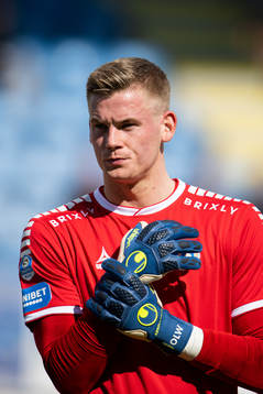 Utsiktens målvakt Alexander Berntsson