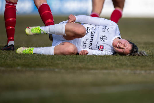 Rosengårds Loreta Kullashi har ont