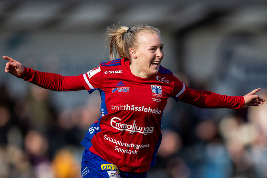 Vittsjös Jutta Rantala jublar
