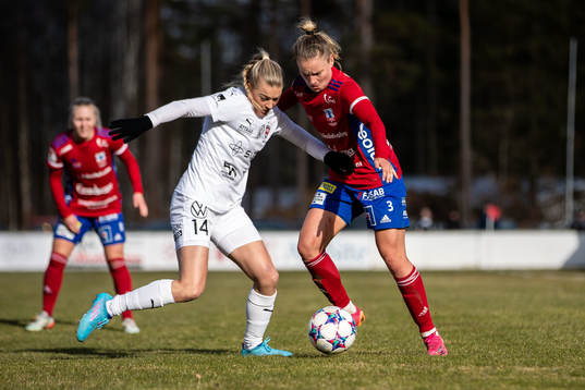 Rosengårds Charlotte Grant och Vittsjös Julia Tunturi