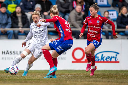 Rosengårds Mimmi Larsson och Vittsjös Julia Tunturi