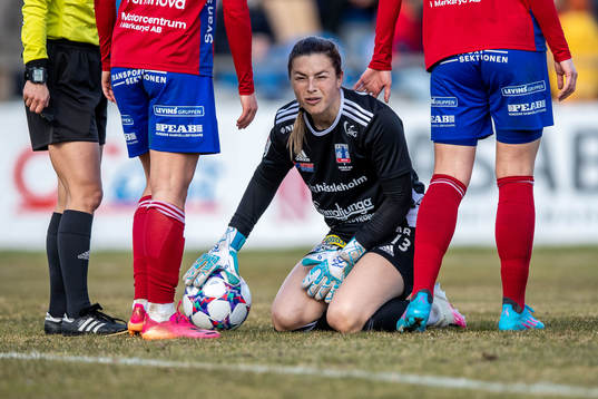 Vittsjös målvakt Sabrina D`Angelo